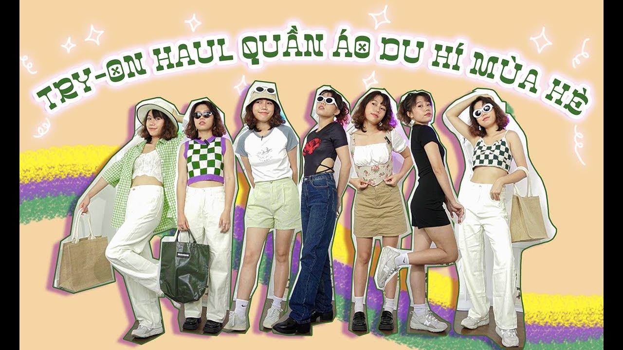 UNBOX QUẦN ÁO MÙA HÈ DƯỚI 150K CỦA LOVITO